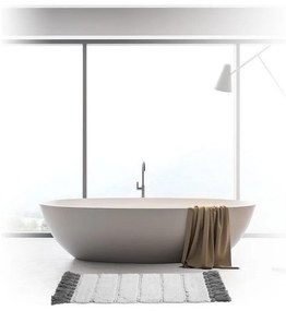 Tappeto da bagno 5five Grigio Cotone (50 x 75 cm)