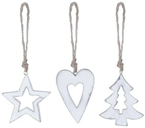 Decorazioni natalizie in set da 3 - Ego Dekor