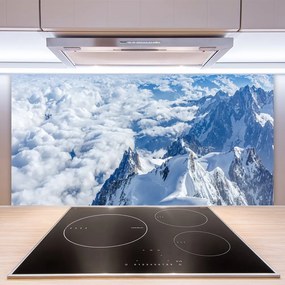 Pannello cucina paraschizzi Paesaggio di montagne 100x50 cm