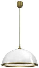 Lampadario a sospensione con filo KITCHEN 1xE27/15W/230V bianco/oro