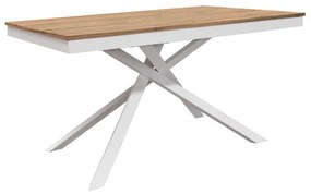 ANTHEA - tavolo da pranzo allungabile  cm 90 x 160/220 x 77 h