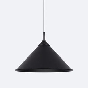 Sollux SL.1326 - Lampadario a sospensione con filo ZUMA 1xE27/15W/230V diametro 30 cm nero