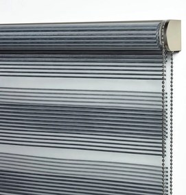 Tenda a rullo giorno / notte INSPIRE Line grigio / argento 135x250 cm