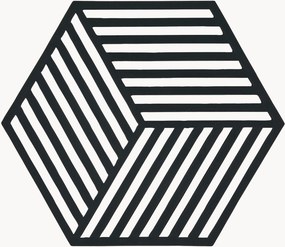 Set di 6 sottobicchieri in silicone Hexagon
