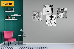 Set di quadri – Eleganza femminile