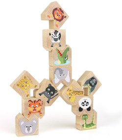 Milaniwood - Gioco equilibristo in legno - Animali esotici