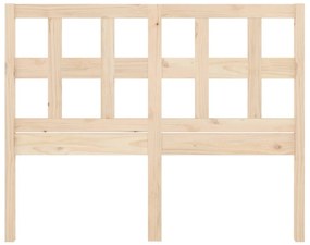 Testiera per letto 185,5x4x100 cm in legno massello di pino