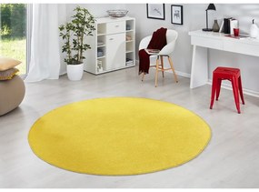 Tappeto rotondo giallo ø 200 cm Fancy - Hanse Home
