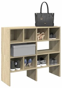 Scarpiere 2 Pz Impilabili Rovere Sonoma 89,5x30x40 Cm /