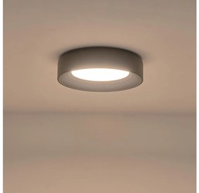 Plafoniera LED LED/30W/230V 3000K nero diametro 40 cm