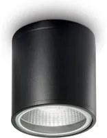 Plafoniera Moderna Gun Alluminio Nero 1 Luce Gu10