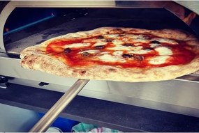 Forno Per Pizze Portatile A Gas 60x40 Cm In Acciaio Clementino Antracite Clementi