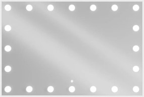 Mexen Dona specchio da bagno illuminato 100 x 80 cm, LED 6000K, antiappannamento - 9818-100-080-611-00