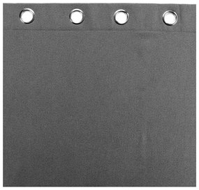 Tenda fonoassorbente antracite 140x260 cm Jupiter - douceur d'intérieur