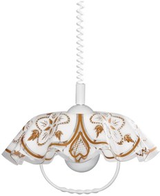 Prezent 74197 A01 - Lampadario a sospensione LYRA 1xE27/60W/230V