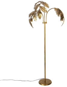 Lampada da terra smart oro 193 cm 3 luci incl. 3 Wifi P45 - Botanica