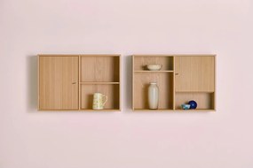 Libreria a sospensione in rovere naturale 89x61 cm Mistral - Hammel Furniture