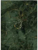 KEK Amsterdam Carta da parati panoramica Marble Green Uyterlinde - 195 cm