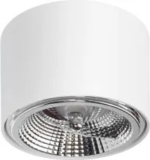 Applique da soffitto per lampade AR111 Fissa Bianca