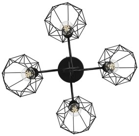 Lampadario a plafone BERGEN 4xE27/60W/230V