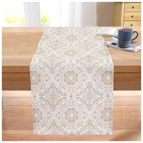 Runner 40x130 cm Beige Mandala – Mila Home