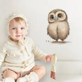 Adesivi per la camera dei bambini - Adorabile gufo | Inspio