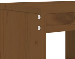 Set da pranzo da giardino 13 pz miele in legno massello di pino