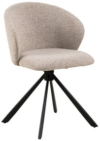 Sedie da pranzo beige in set di 2 Pippa - Actona