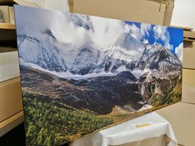 Quadro su tela – Paesaggio montano maestoso