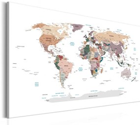 Quadro World Map: Where Today?