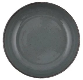 Set da tavola 16 pezzi in porcellana, grigio