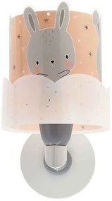 Dalber 61159S - Applique per bambini BUNNY 1xE27/60W/230V arancio