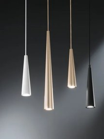 Ondaluce - Lampada a sospensione con cavo NOA 1xGU10/20W/230V pr. 5,5 cm dorata