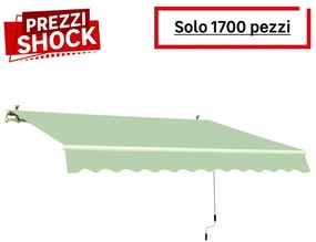 Tenda da sole a bracci estensibili mod. T137, L 3 x 2 m beige