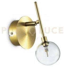 Lampada da parete maracas ap1 ottone