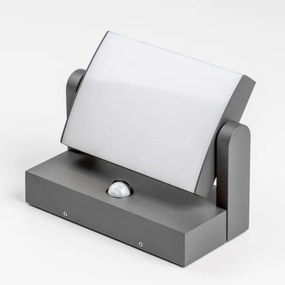 Redo 90587 - Lampada da esterno LED con sensore FLIP LED/20W/230V 3000K IP54 antracite