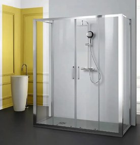 Box Doccia Cristallo Cincillà Anticalcare Apertura Centrale H200