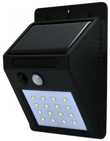 Lampada solare da parete LED con sensore LED/2,2W/3,7V 2200 mAh IP44