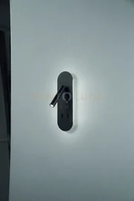 Applique led plate nero ap.plate-nero