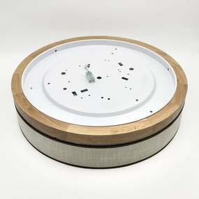 Brilagi - plafoniera LED BELLADONNA LED/36W/230V Ø 50 cm crema/rovere