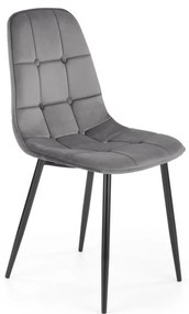 Sedia da pranzo KINDREL, 1 pezzo, grigia