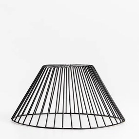 Brilagi - Lampadario a plafone LED CERIA WIRE 1xE27/40W/230V Ø 30 cm nero/rovere