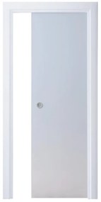 Telaio per porta Secret in legno bianco L 15 x H 230 cm