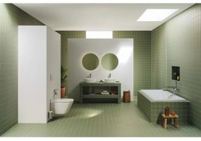 Roca A3270MJ000 - Lavandino da appoggio GAP diametro 39 cm ceramiche/bianco