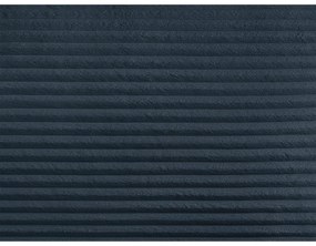 Letto matrimoniale in blu scuro imbottito con spazio contenitivo con griglia inclusa 160x200 cm Jade – Bobochic Paris