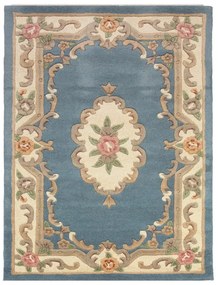Tappeto in lana blu 75x150 cm Aubusson - Flair Rugs