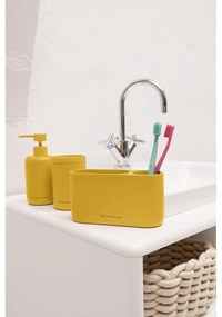 Dispenser per sapone in poliresina color senape 325 ml Tom Tailor T-Color Bath – Wenko