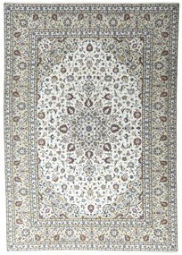 Kashan Tappeto 350 x 250 Beige (Iran) Annodato A Mano