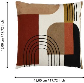 Eglo 420094 - Cuscino decorativo BERHALA 45x45 cm colorato