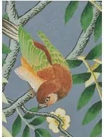 Liberty Carta da parati Silk Tree - Flax Flower
